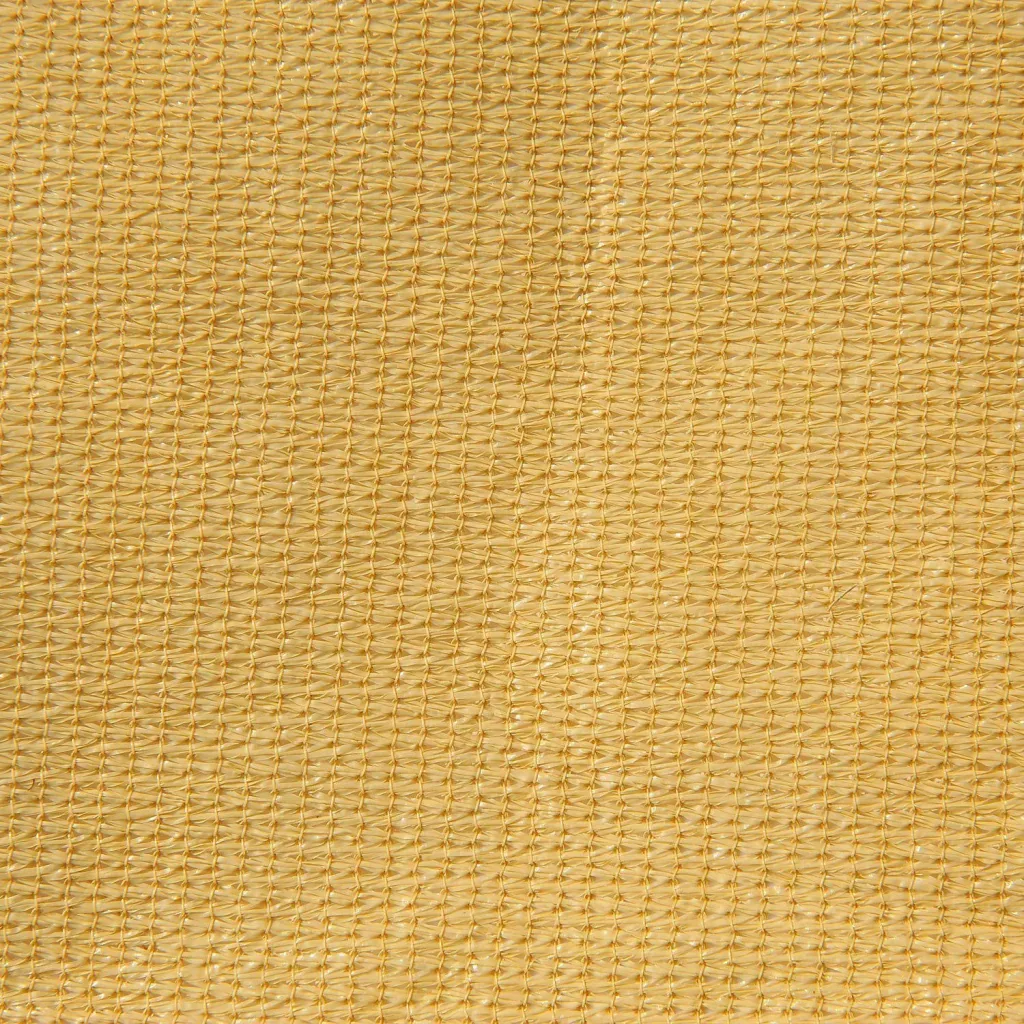 Sun sail sun protection triangle sand 5x5x5 m HDPE - breathable