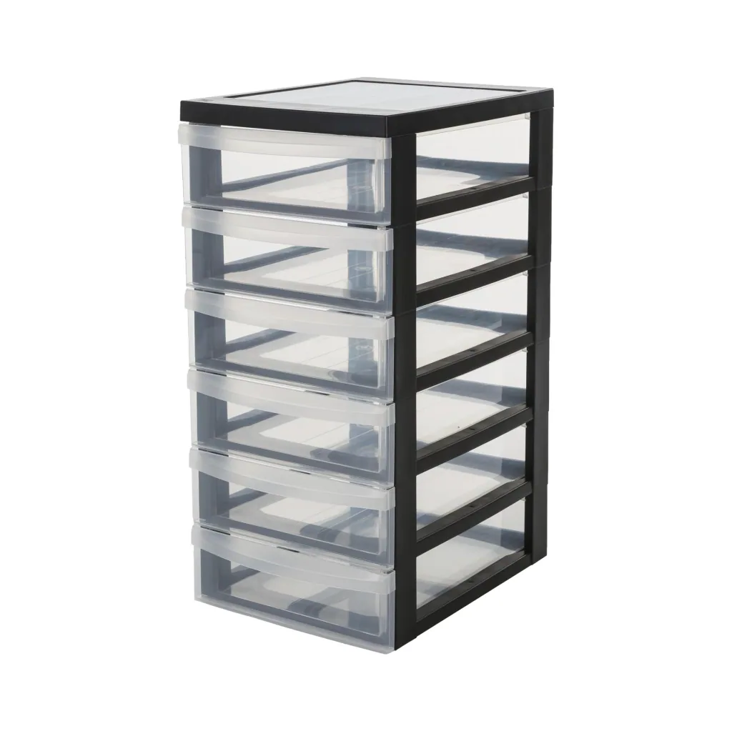 Mobile container DC-361 with 6 flat drawers