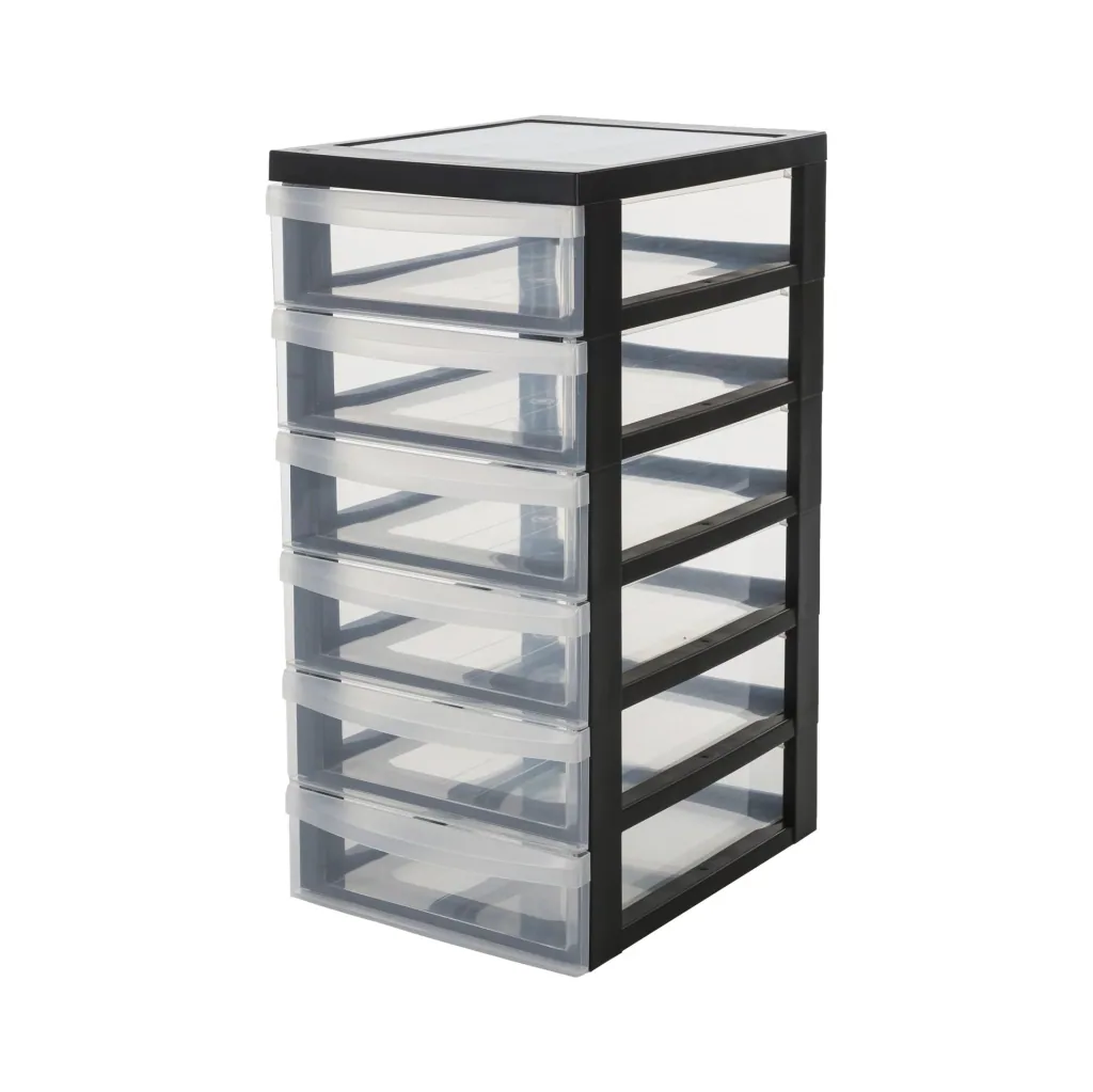 Mobile container DC-361 with 6 flat drawers