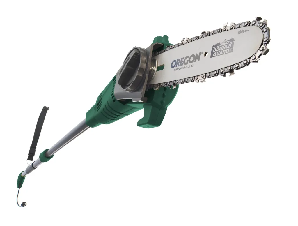 Electric pole pruner GM 7124 set - with spare saw chain and shoulder strap