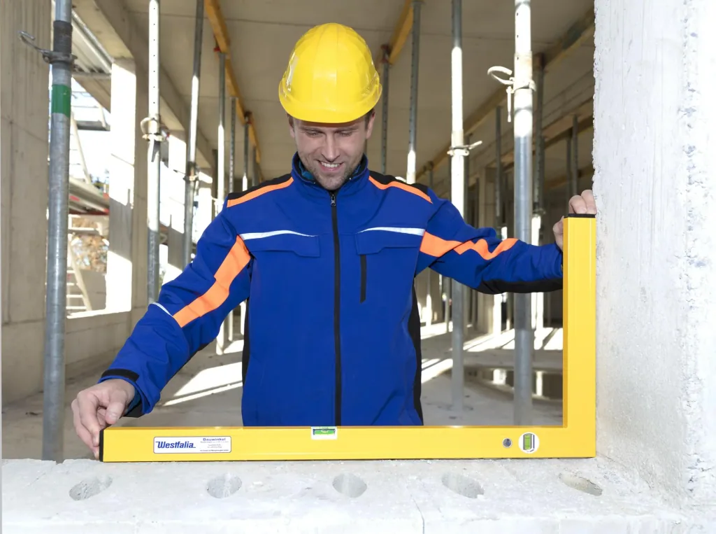 Construction angle W 350 with spirit level