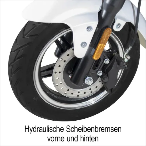 Design E-Scooter "Max" 45 km/h white