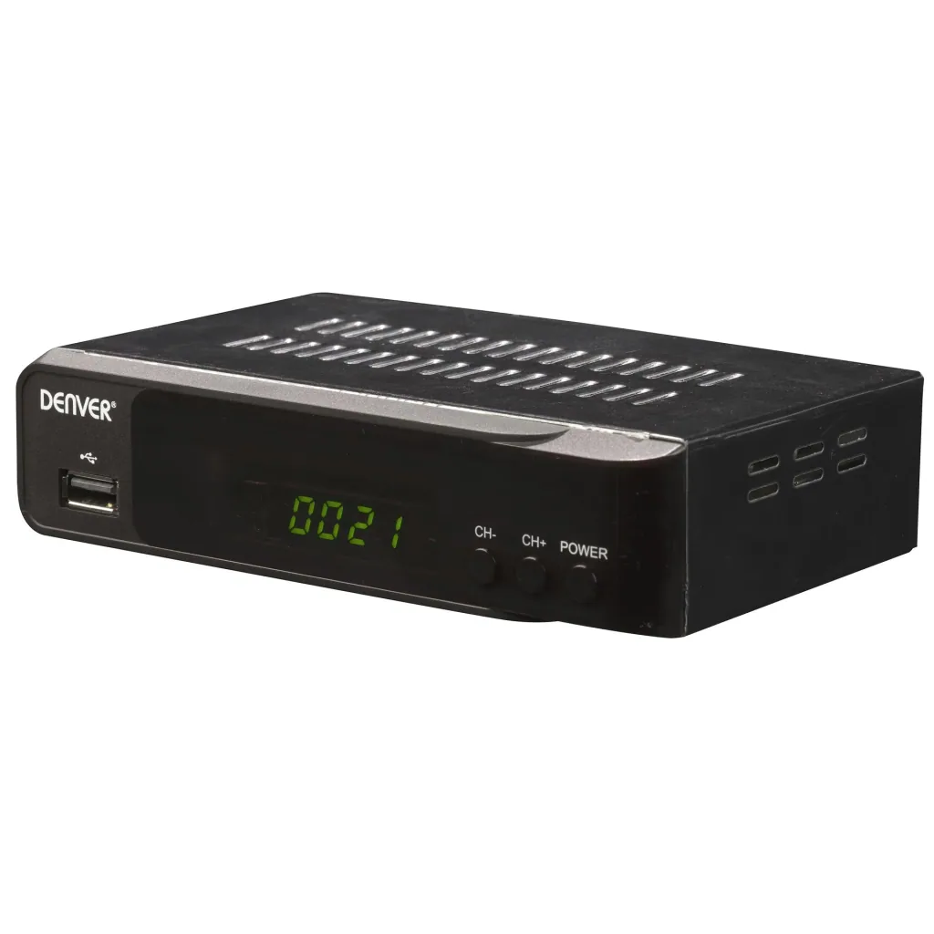 SAT receiver with USB media playback, HDMI and Scart connection