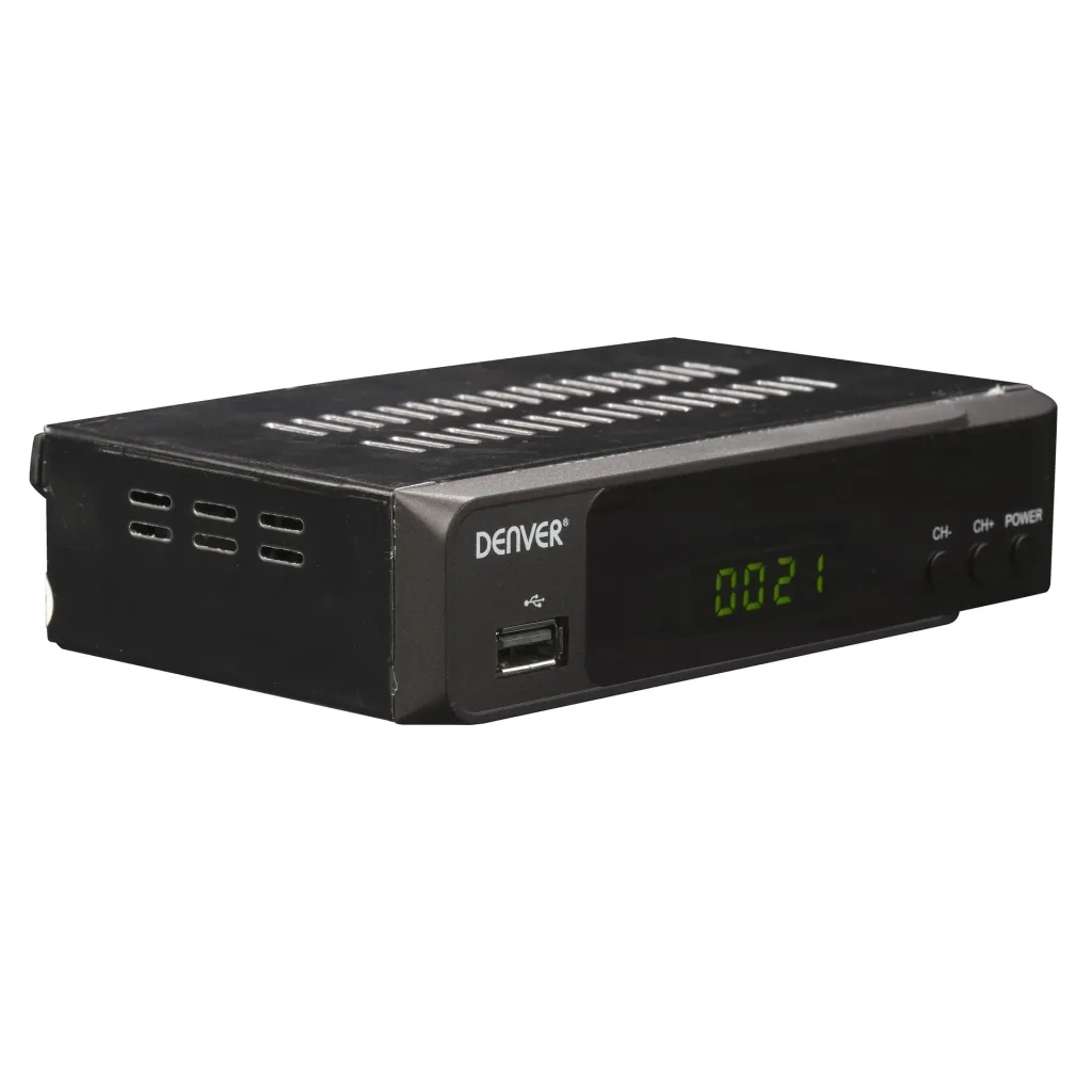 SAT receiver with USB media playback, HDMI and Scart connection