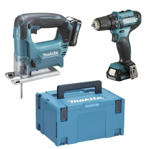 Cordless drill and jigsaw set, 12 V