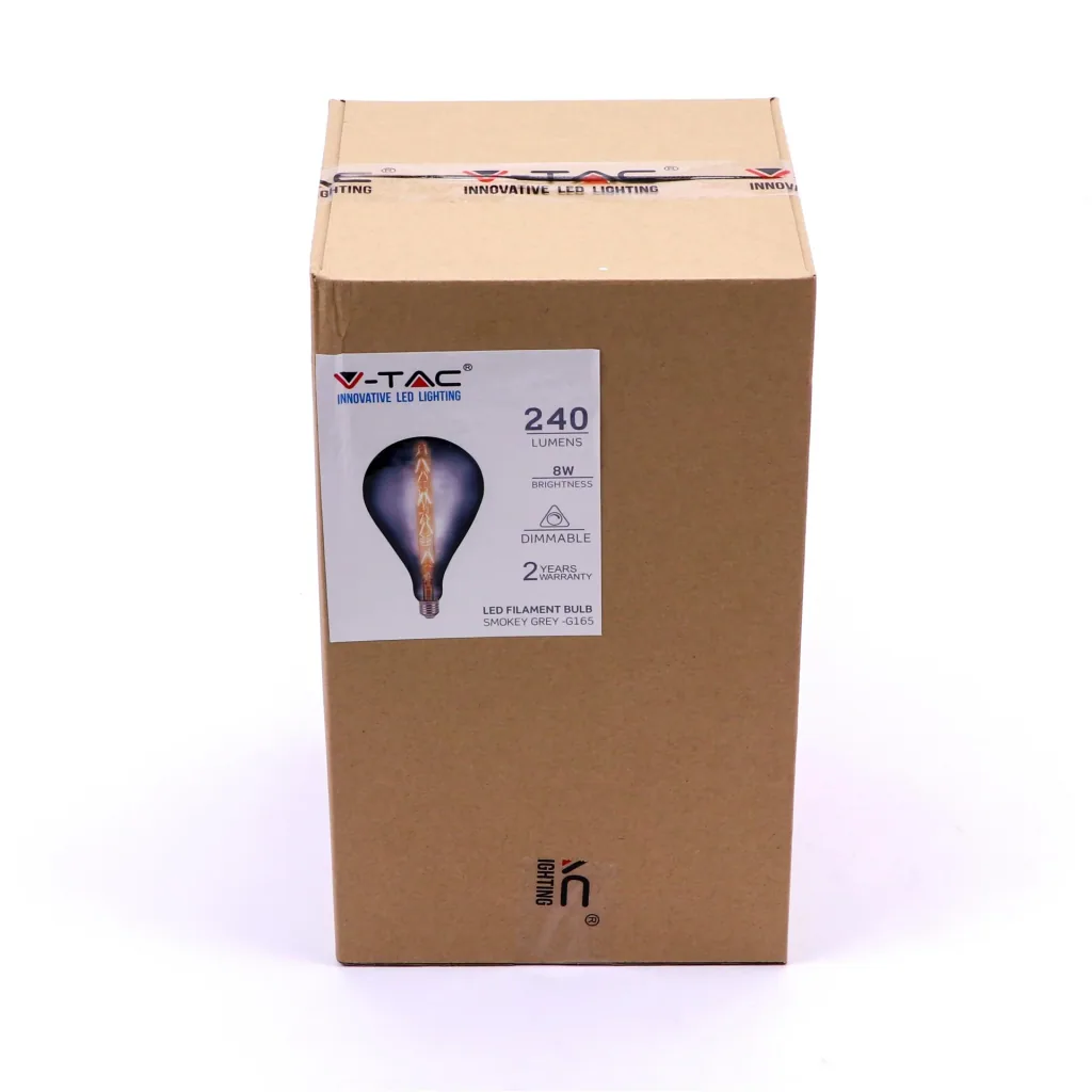 VT-2159 Dimmable Design LED Lamp - 8W - 2000K - G165 - Smokey