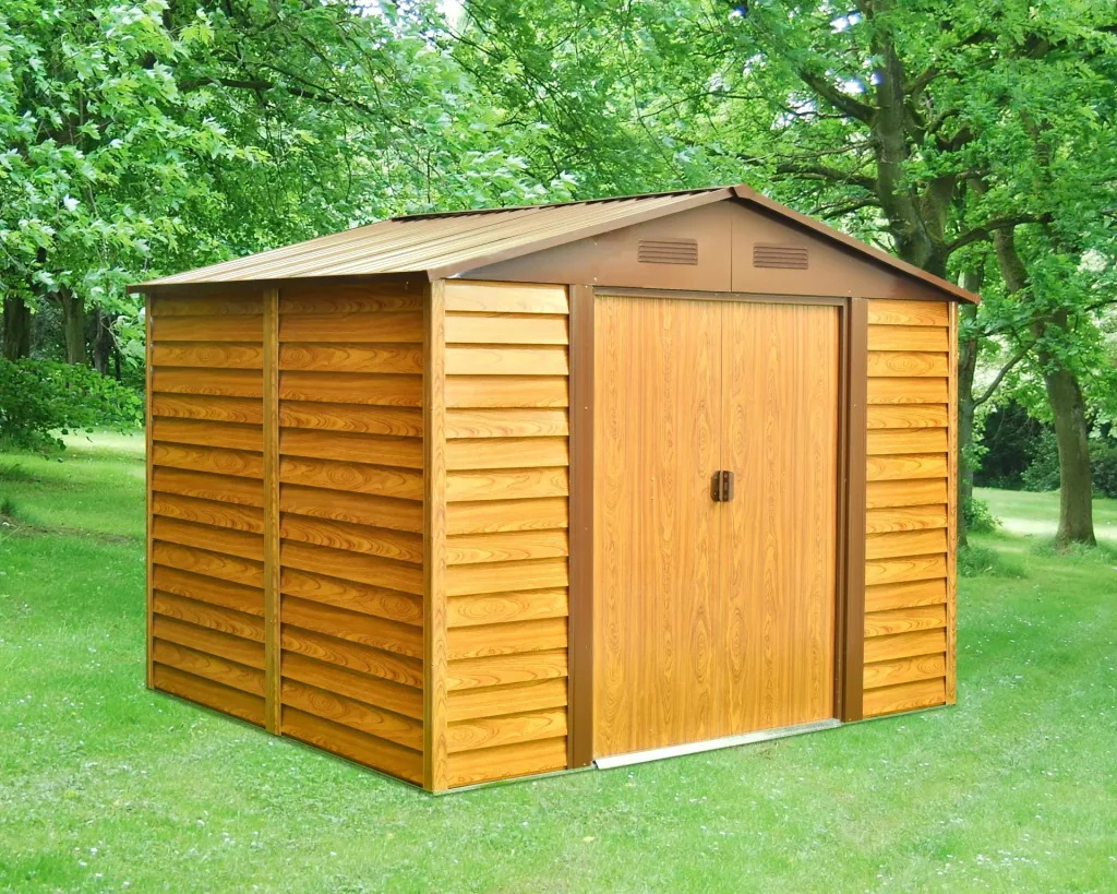 Tool shed FRANKFURT II 911, wood look