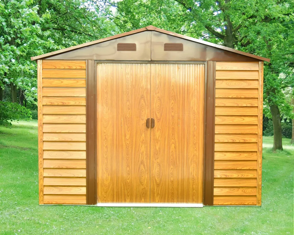 Tool shed FRANKFURT II 911, wood look