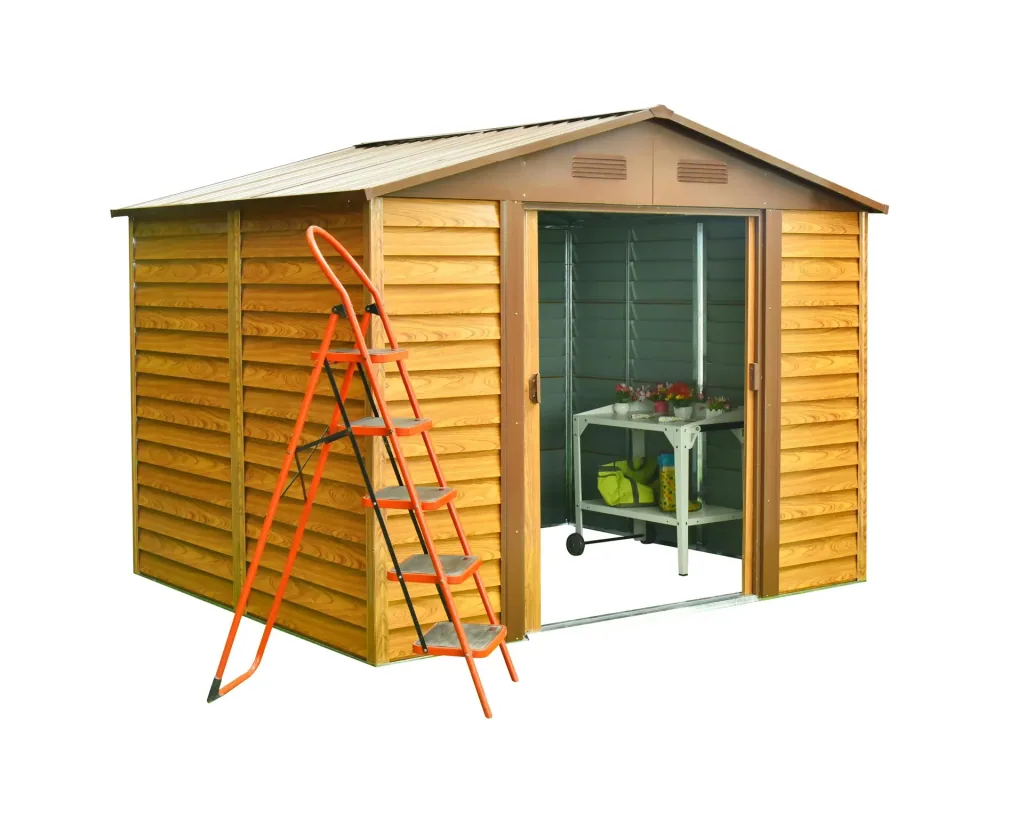 Tool shed FRANKFURT II 911, wood look