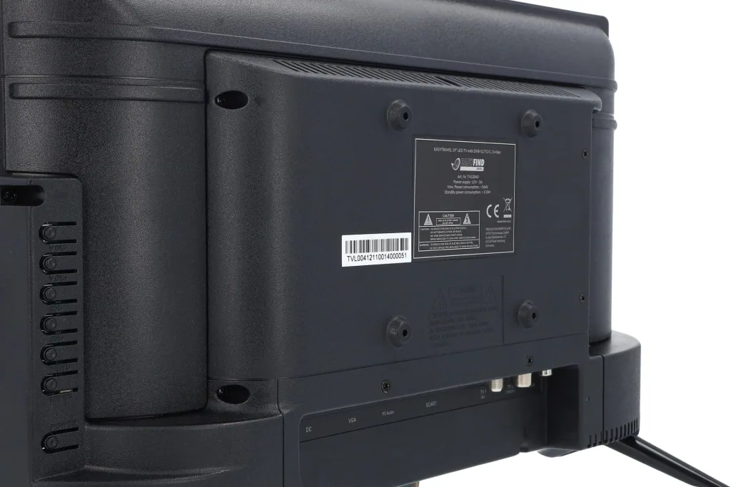 19-inch LED TV including DVB-T antenna, 12/24 and 230 volts