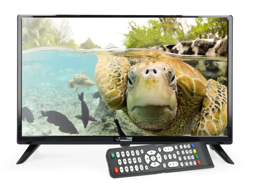 19-inch LED TV including DVB-T antenna, 12/24 and 230 volts