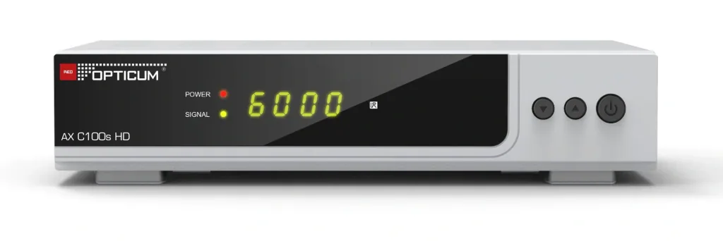 Digital Full HD cable receiver with USB port