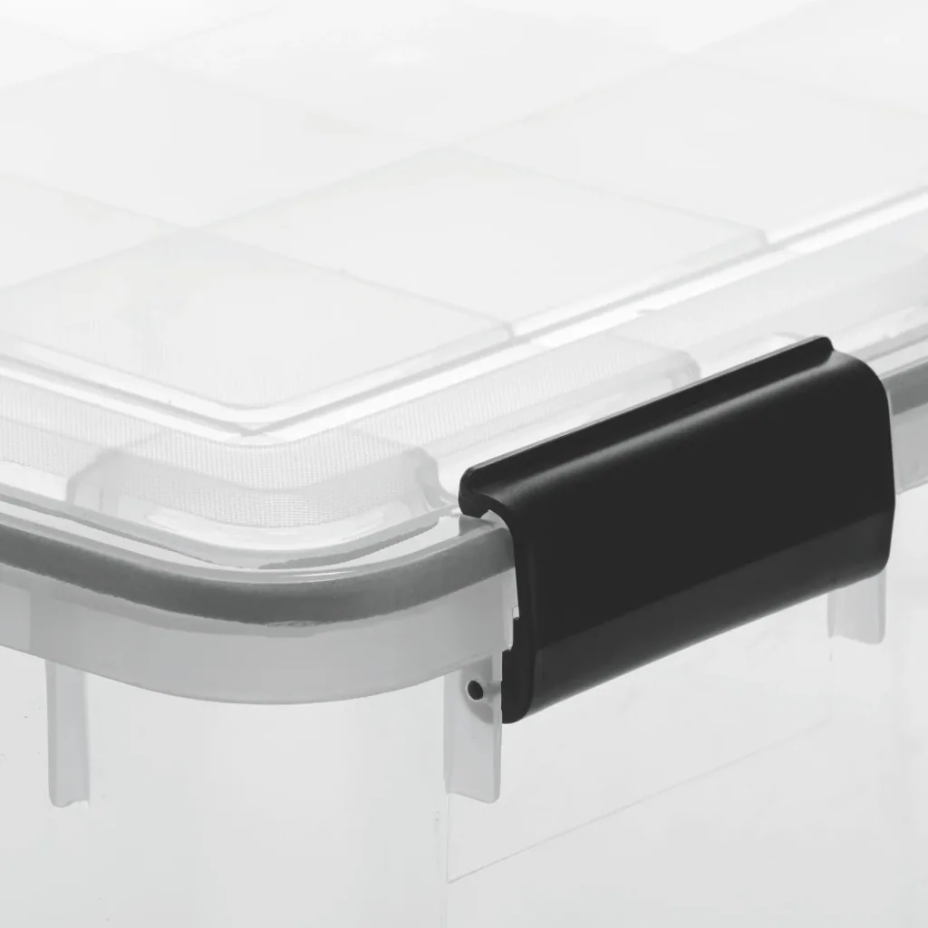 Waterproof box AT-SD C/C/Bk, transparent, 20 liters