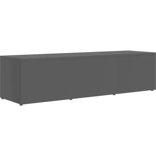 TV cabinet 120x34x30 cm chipboard black