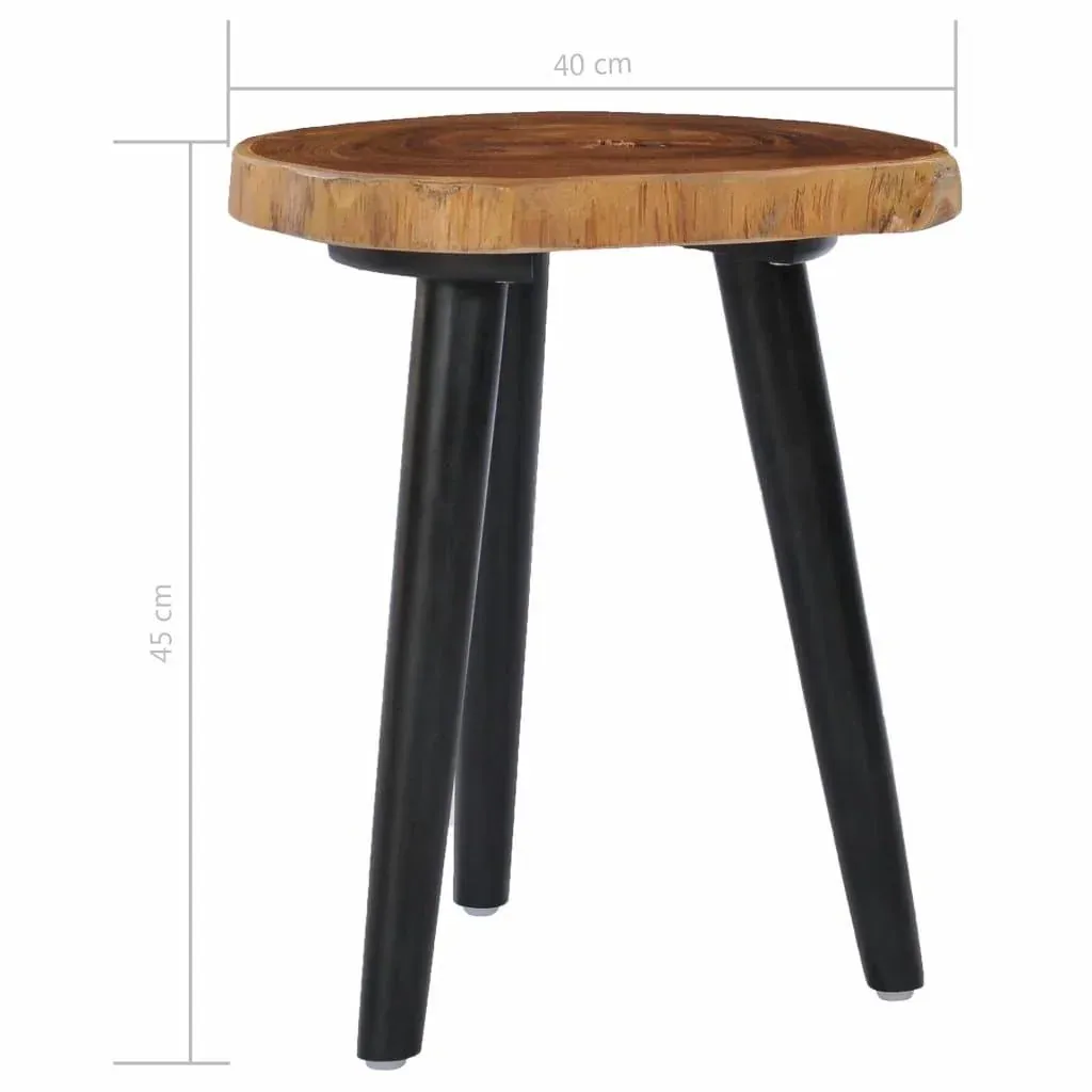 Coffee table 40x45 cm solid teak