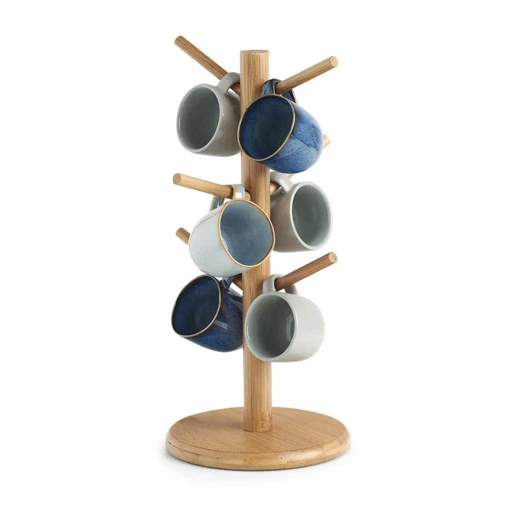 Cup stand, bamboo