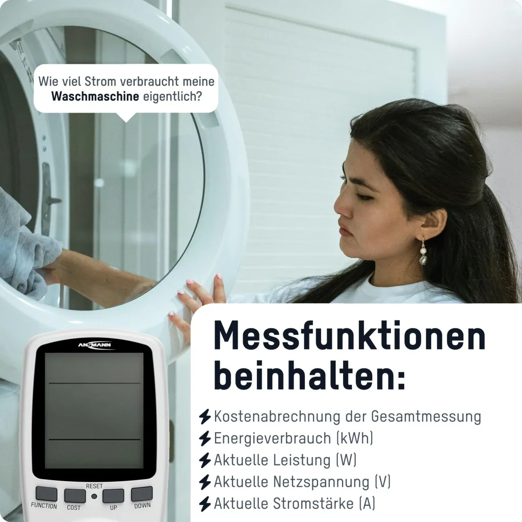 Energy cost meter with memory function