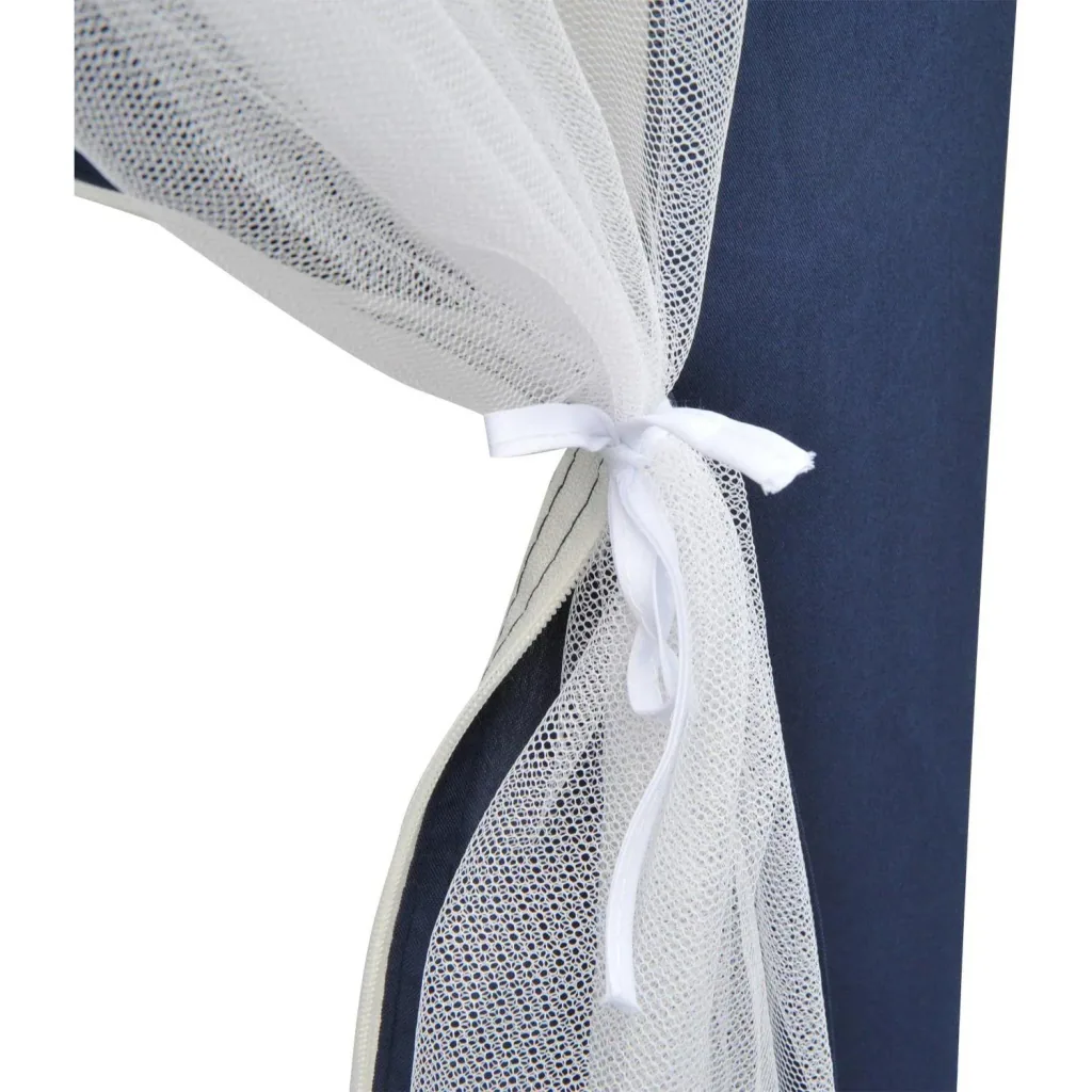 Pavilion garden pavilion hexagonal blue 3.9m x 3.9m