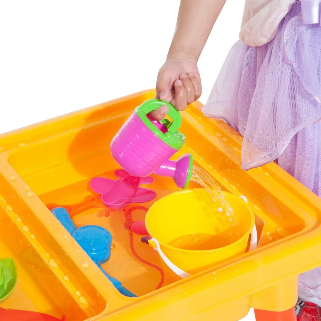 Play table sandpit table with accessories