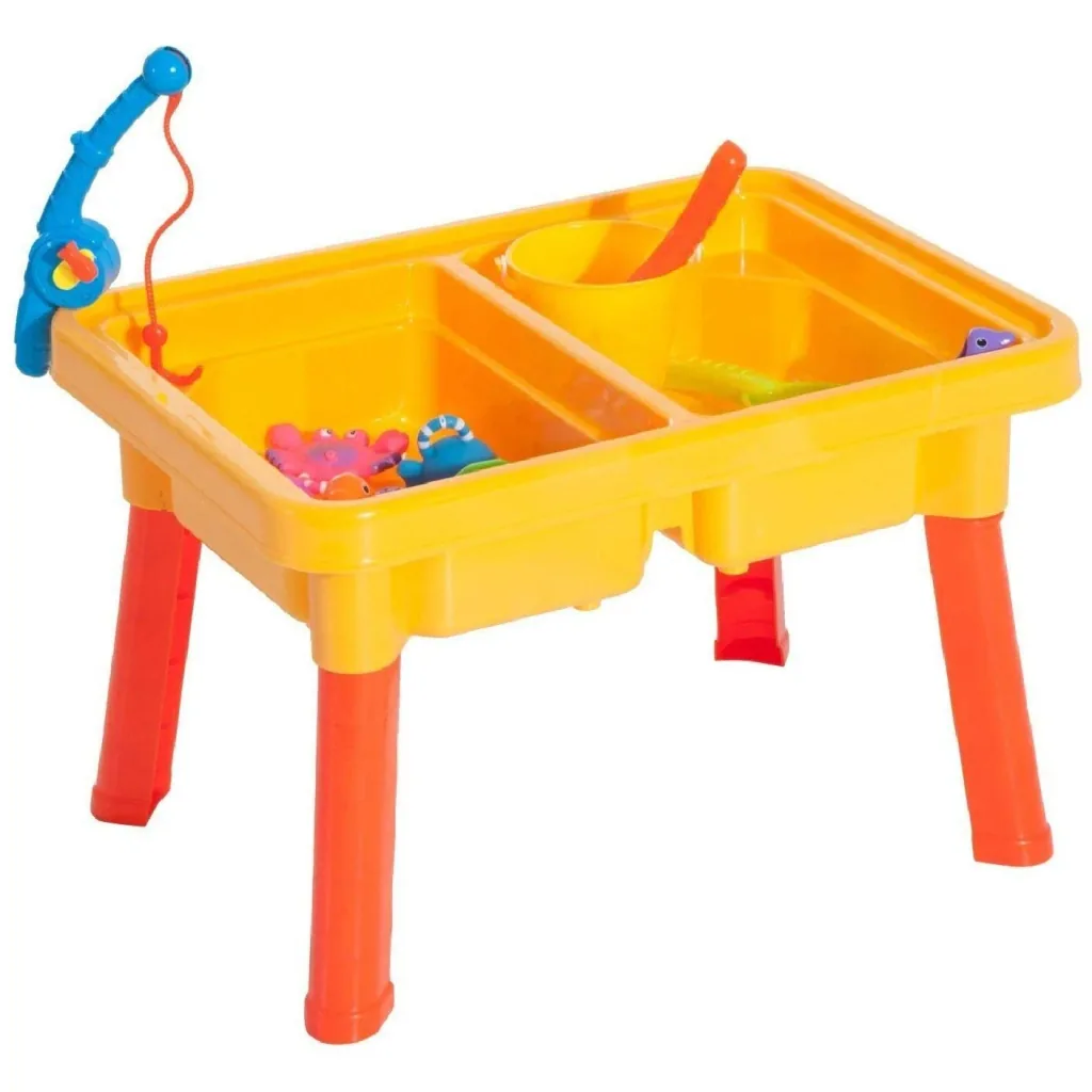 Play table sandpit table with accessories