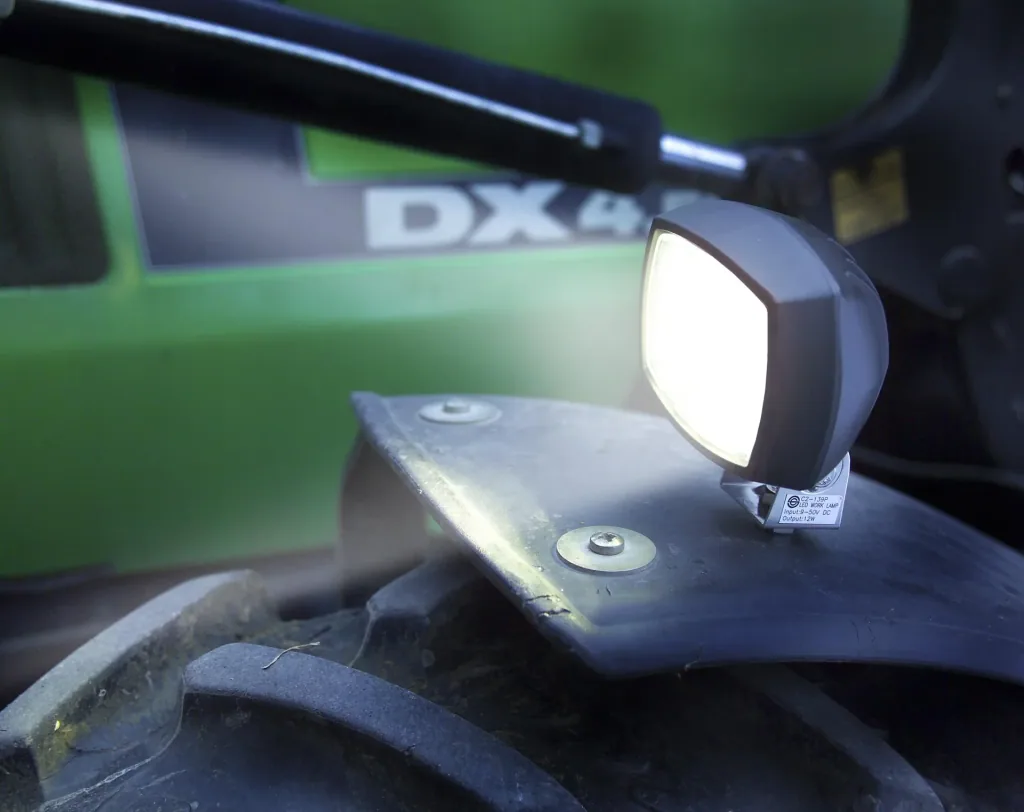 LED work light, 6 x 3 watts, 1 piece