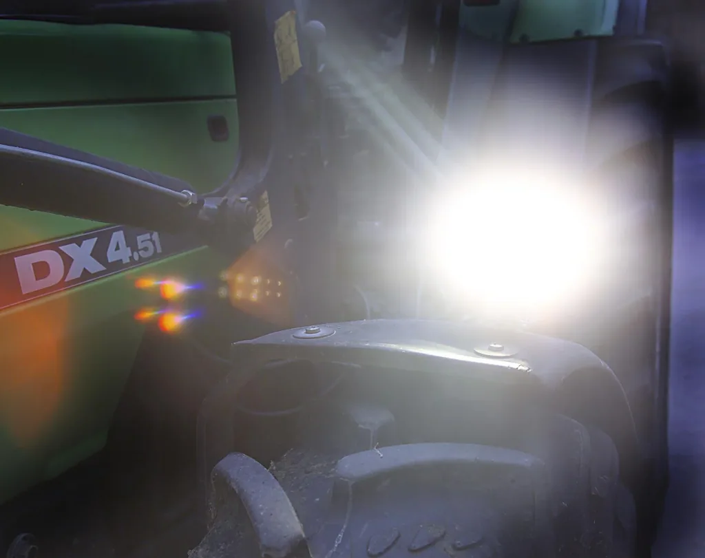 LED work light, 6 x 3 watts, 1 piece