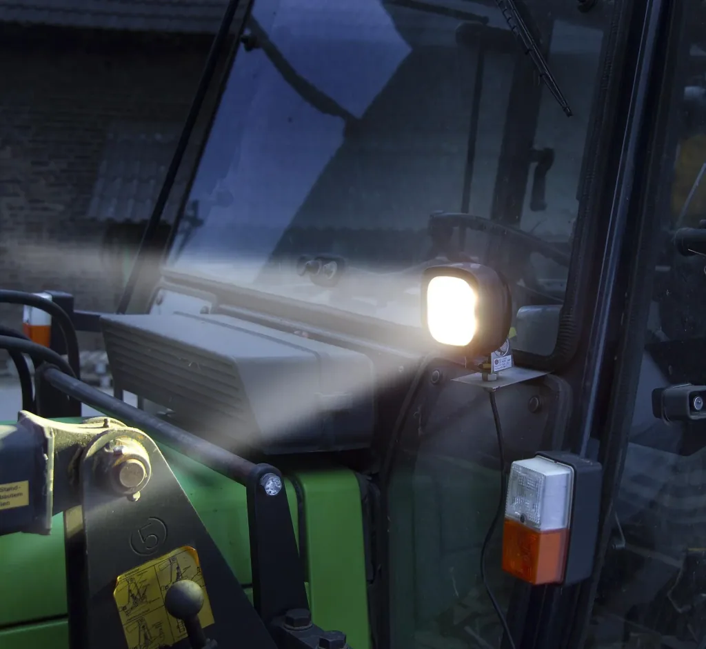 LED work light, 6 x 3 watts, 1 piece
