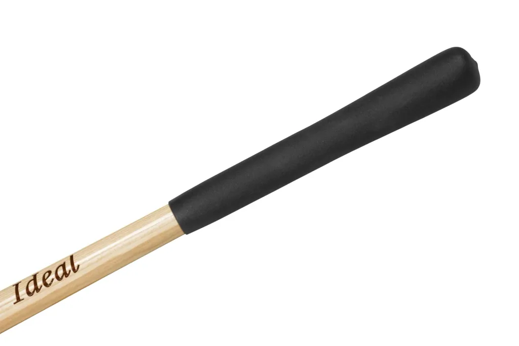 Small spade, serrated edge, size 1, kick guard, hardened, black powder-coated, 120 cm ash handle