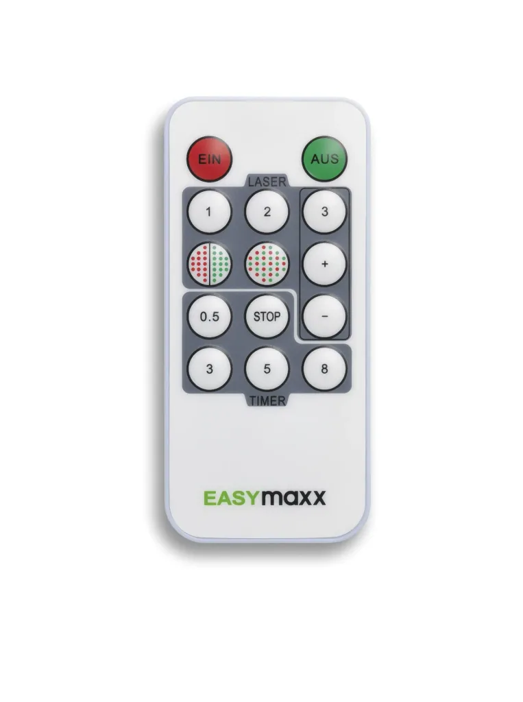 Laser spotlight with remote control