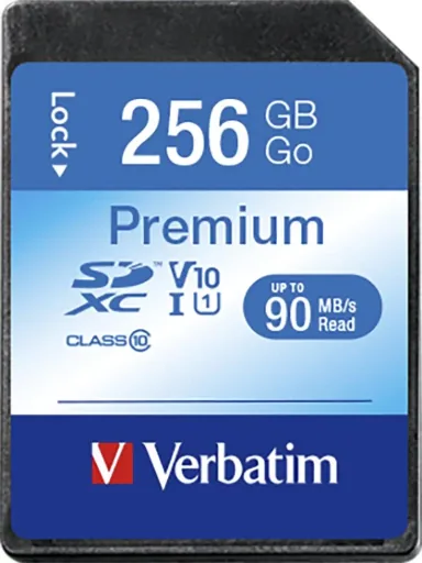 256GB SDXC Premium Memory Card