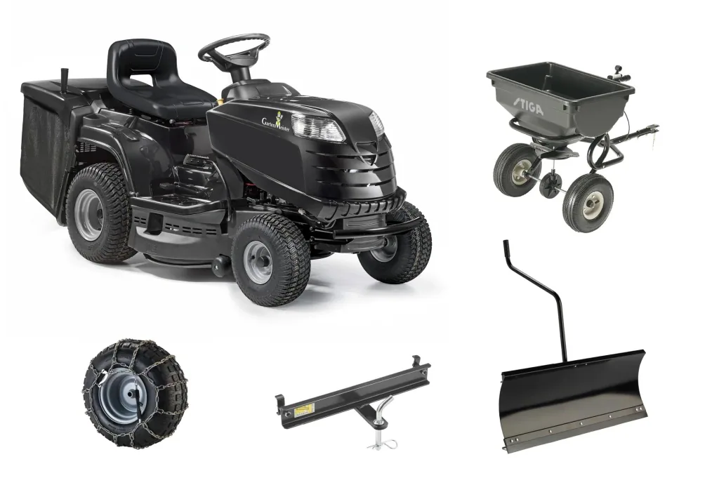 Lawn tractor RTW 84 HC winter set - large