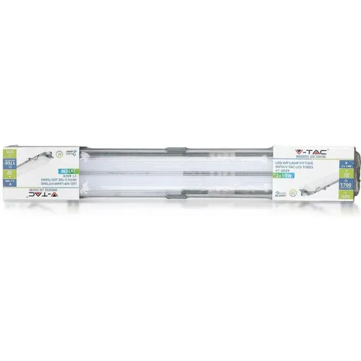 LED fluorescent lamp 60cm - 20W - 6400K - 1700 lumens - IP65
