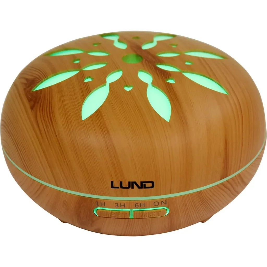 Luxurious aroma diffuser with remote control - 500 ml - 7 light colors