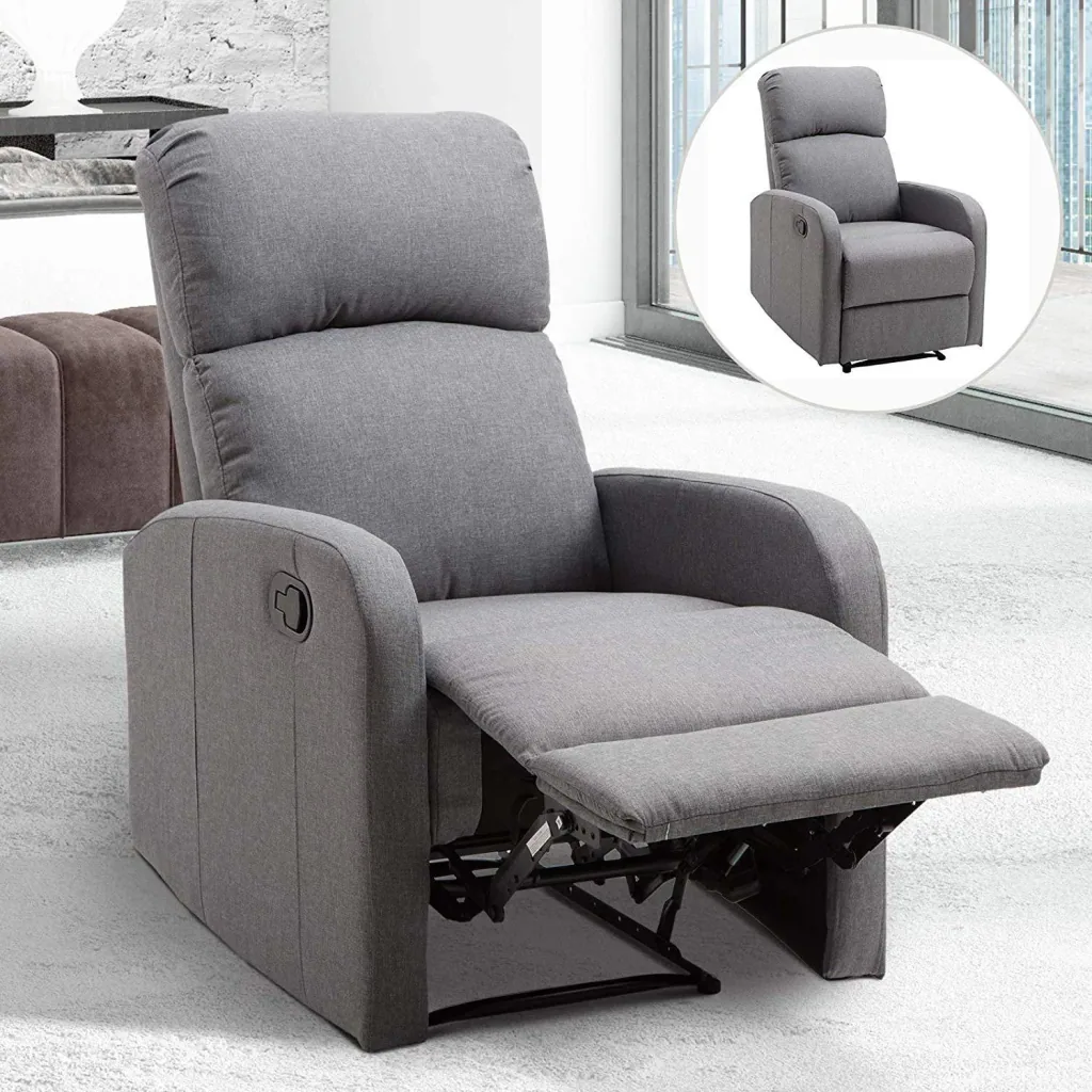 Recliner chair with reclining function
