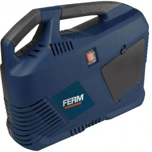 CRM1049 Portable Electric Air Compressor - 1100W - max. 8 Bar - Oil-free - With many accessories