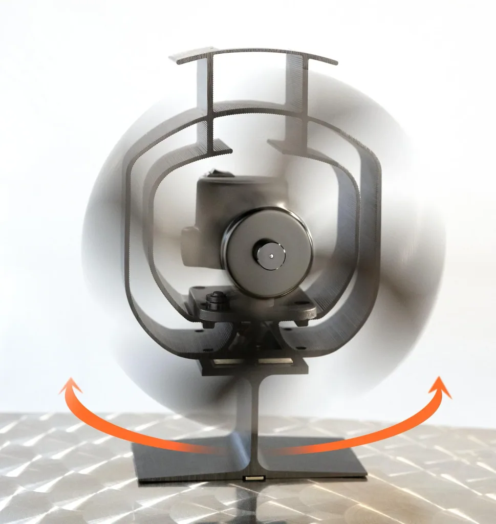 fireplace fan, pivoting