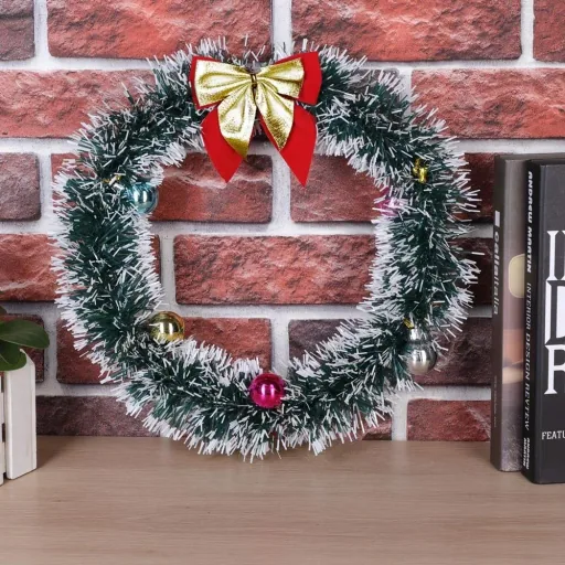 Christmas wreath - LED - Gold Ø32cm