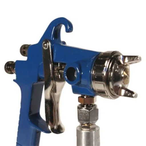 Pneumatic paint spray gun with 1.5 mm nozzle
