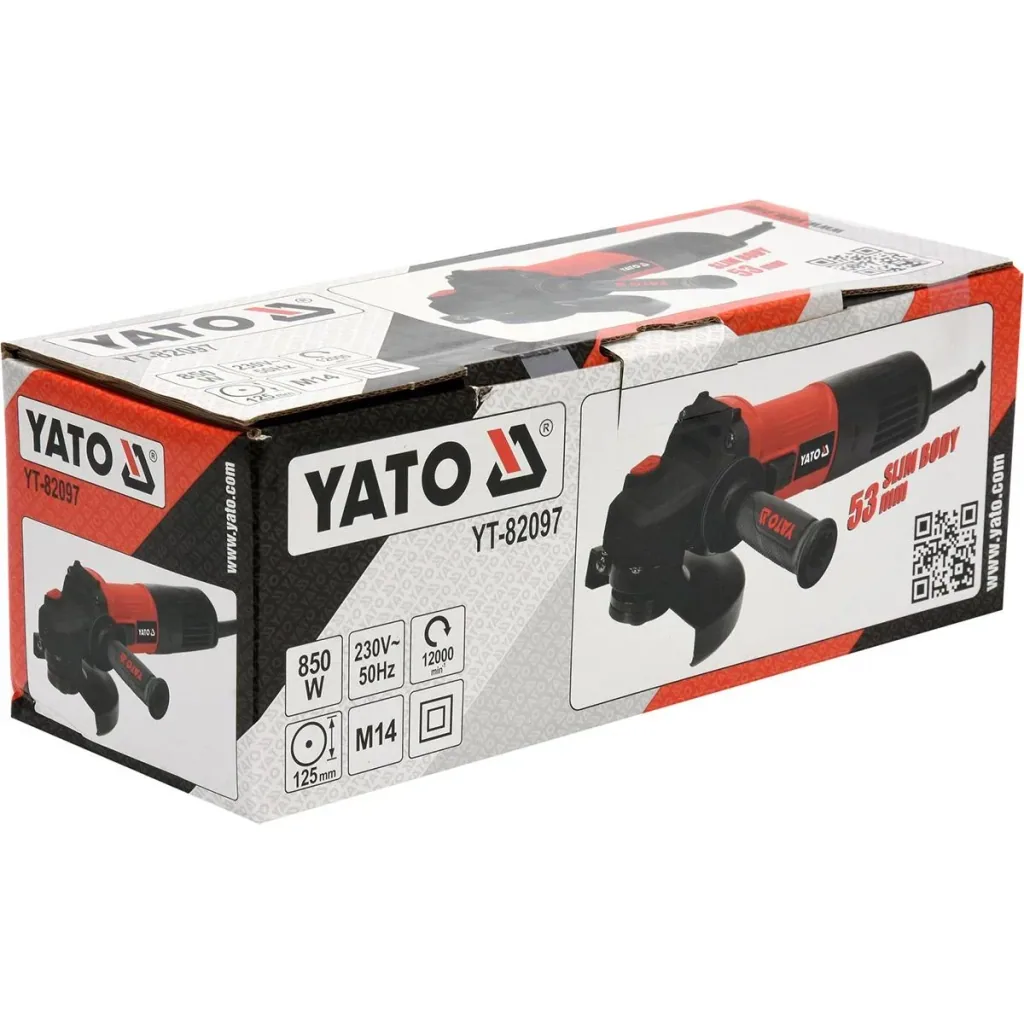 Angle grinder - 850W - 125mm