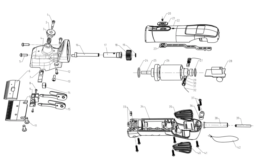 FarmClipper4 shearing machine for cattle/horses