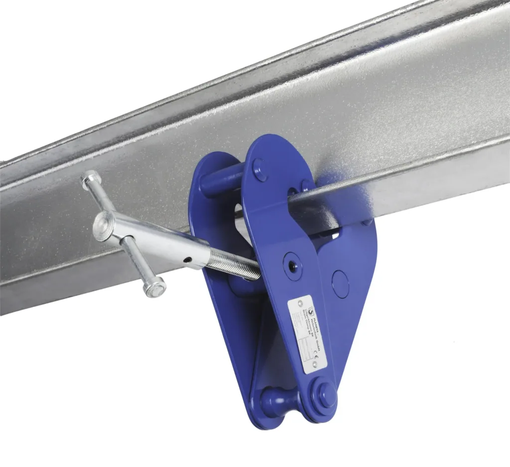Beam clamp BK 50, load capacity 5000 kg, gripping range 90 - 320 mm