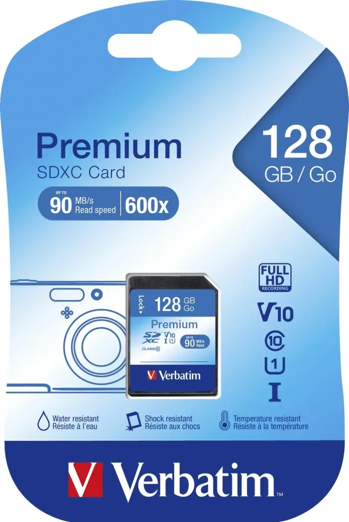 128GB SDXC Premium Memory Card