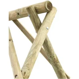 Double swing Eline round wood