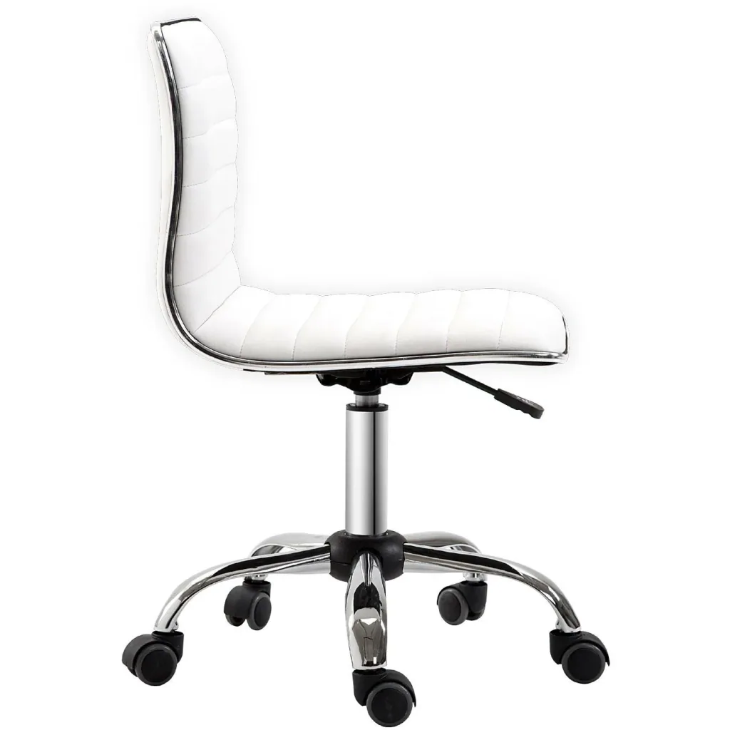 Swivel chair, white