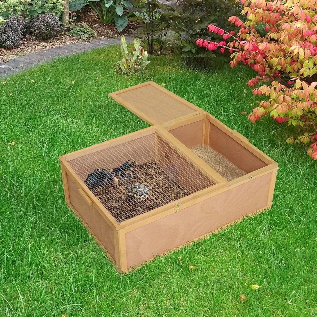 Schildkrötenhaus 94 cm x 63 cm x 33 cm