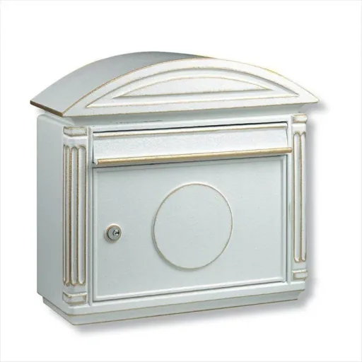Venezia White mailbox