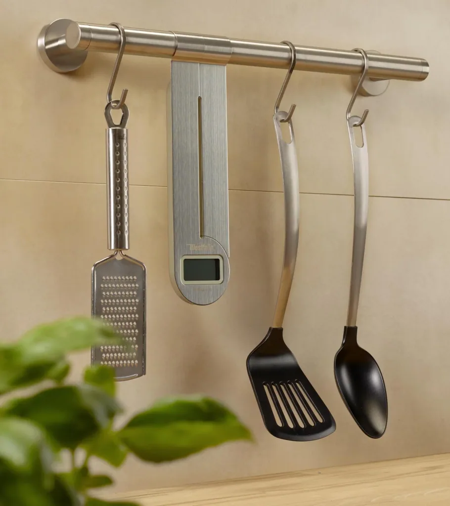 Digital kitchen scale “V”, stainless steel