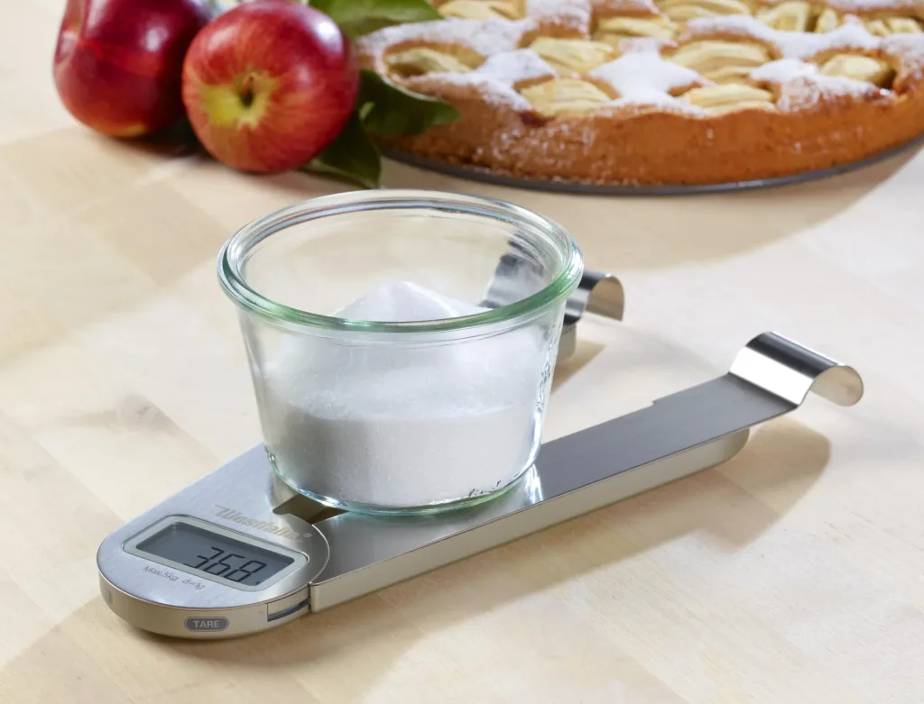 Digital kitchen scale “V”, stainless steel
