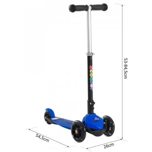 Children's scooter with 3 wheels
