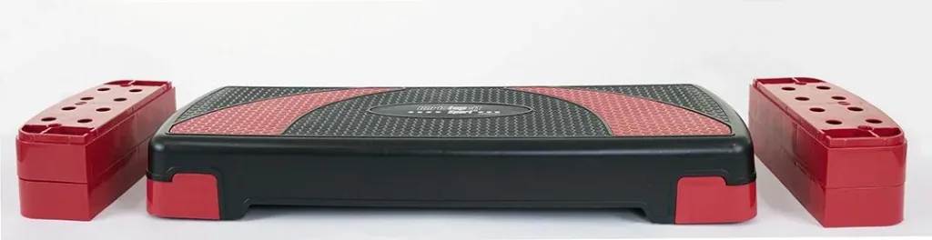 Aerobic step board, height adjustable 11-20 cm